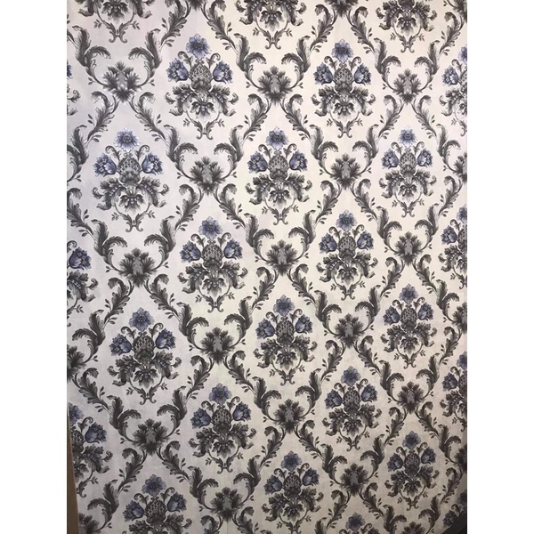 Thô lụa dán tường khổ 53cm*10 mét dán ngoài vân nổi có kim tuyến | BigBuy360 - bigbuy360.vn