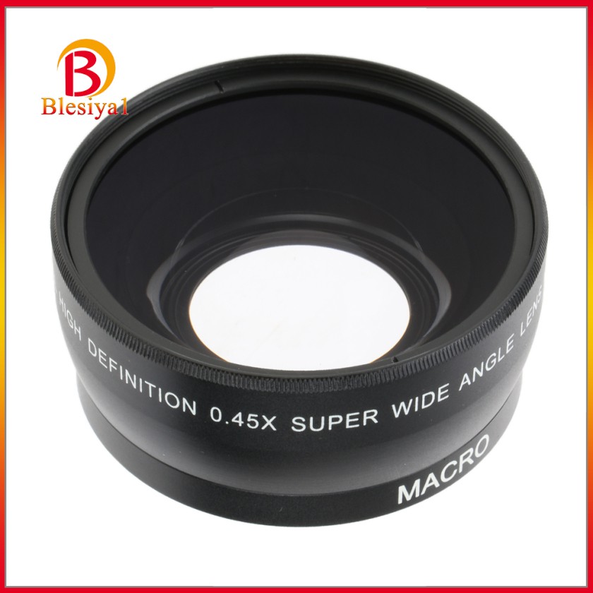 Ống Kính Góc Rộng 55mm 0.45x Cho Máy Ảnh Kĩ Thuật Số Canon Nikon Sony