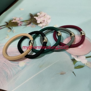 Set 5 dây cột tóc, chun/thun cột tóc đơn giản dành cho nữ