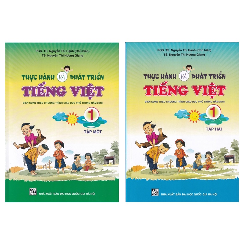 Sách - Combo Thực hành và phát triển Tiếng Việt 1 (2 tập) - Theo chương trình giáo dục phổ thông 2018
