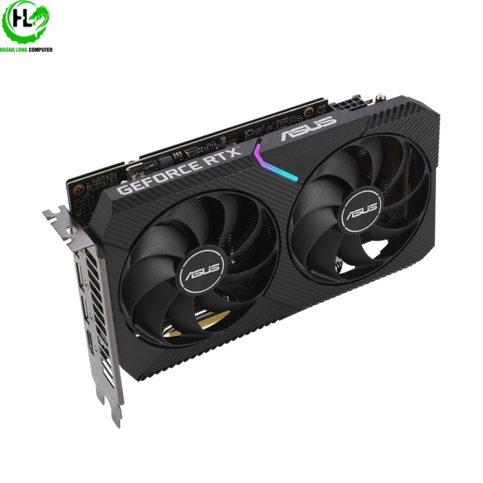 Card màn hình VGA Asus Dual RTX 3060 12GB GDDR6 V2 Hàng Chính Hãng Bảo Hành 36 Tháng Hoàng Long Computer