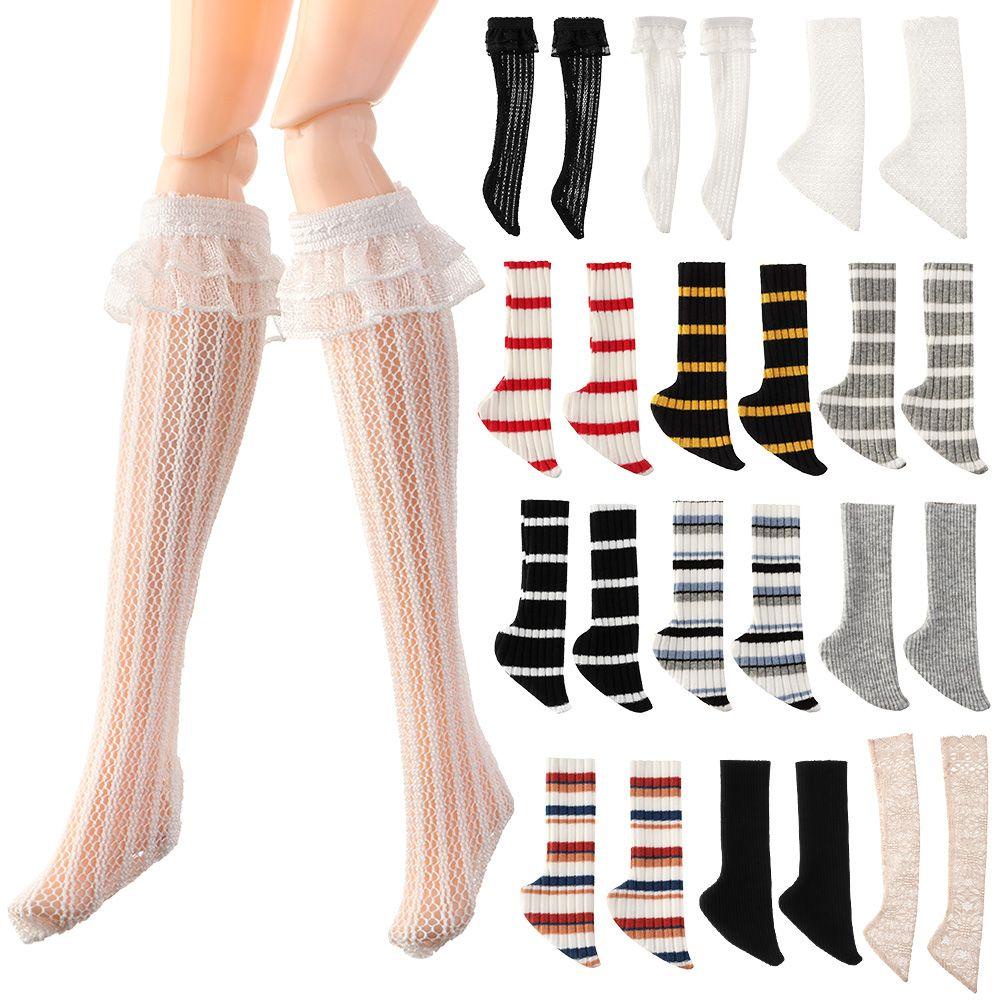 RAINBOW Tất Sọc Thời Trang Cho Búp Bê