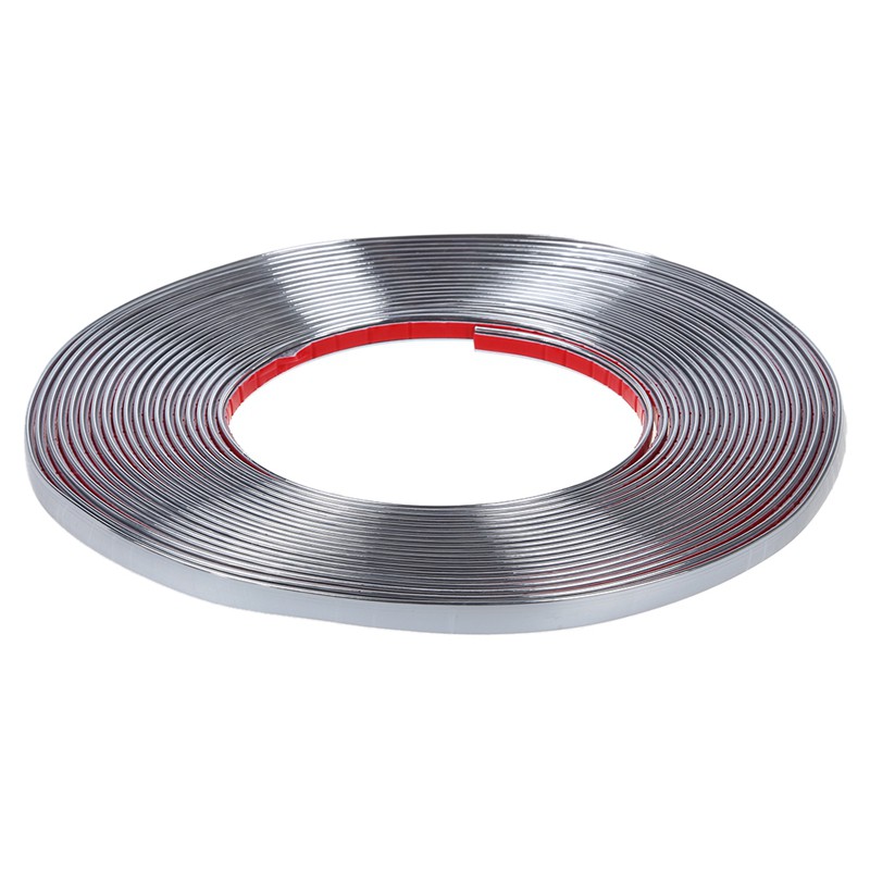 Dây Viền Mạ Bạc Trang Trí Nội Thất Xe Hơi 15m X 10mm