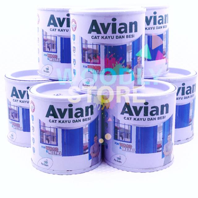 (Hàng Mới Về) Sơn Dầu Avian 465 Bằng Sắt Và Gỗ Dung Tích 200ml