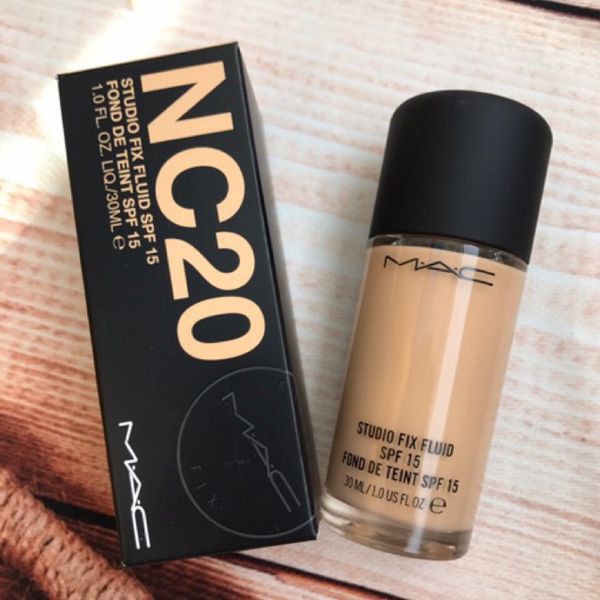 Kem Nền MAC Studio Fix Fluid SPF 15 Nc20 30ml chính hãng - Mị Đẹp Authentic