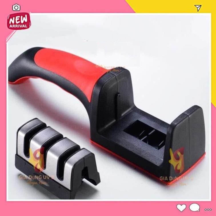 [Mã LIFEHLSALE2 giảm 10% đơn 0Đ] Dụng cụ mài dao 3 rãnh sắc bén, máy mài dao bằng tay Sharpener