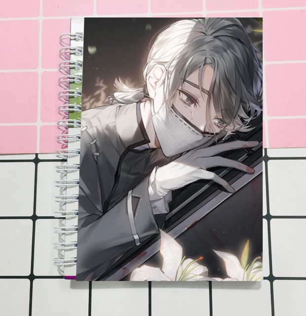 Sổ viết Aesop Carl ldentity V, sổ tay Game ldentity V Aesop Clarl