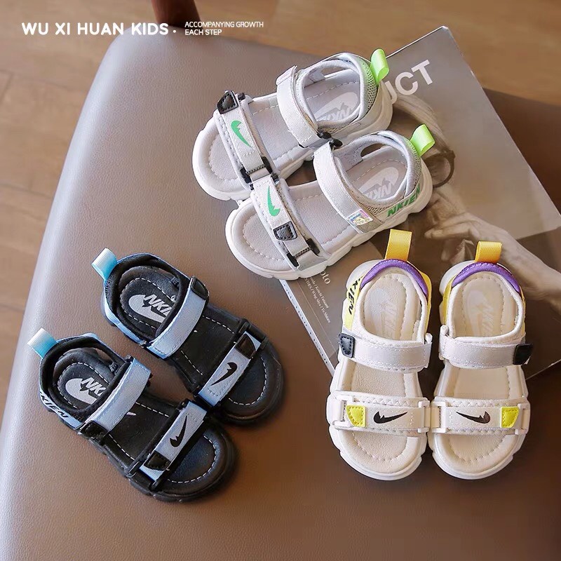 sandal cho bé - dép quai hậu bé trai kiểu dáng thể thao mã mới HT58