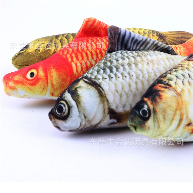 Đồ Chơi Bông Con Cá Cho Chó Mèo