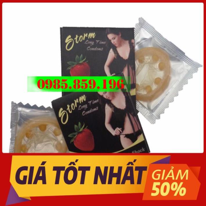 💗[FREESHIP]💗💗💗 BAO CAO SU STORM Hương Dâu 7 Bi Lớn Quanh Đầu HỘP 1 CÁI DUY NHẤT ☀️☀️☀️ GIÁ RẺ