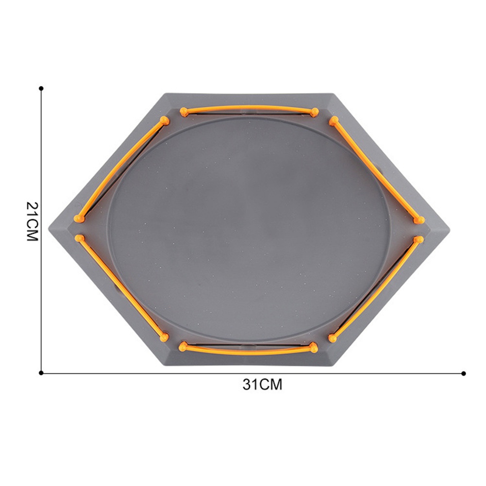 Sàn đấu con quay hình tròn/lục giác cho trẻ em