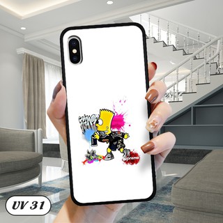 Ốp lưng nhám viền dẻo IPhone X in hình