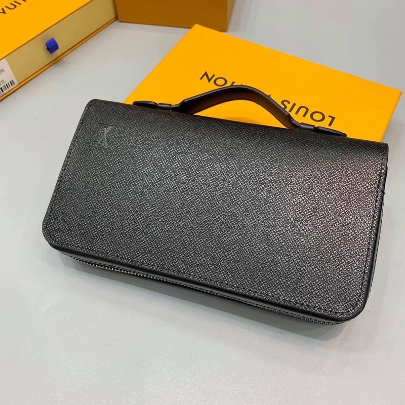 ✖️HÀNG CAO CẤP🎖Ví bản to nam - ví da nam , nữ có quai cầm , hàng full box giầy tờ , cao cấp có sẵn