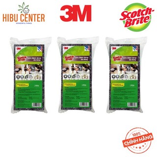 Gói 1 Cái Cước Đánh Bóng Đa Năng Scotch Brite 3M (102x206mm) – Hàng Chính Hãng – HIBUCENTER