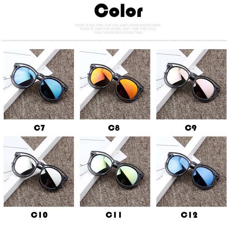 Kính râm thời trang gọng lớn nhiều màu sắc tùy chọn đáng yêu dành cho bé