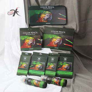 Hộp bút chì màu khô cao cấp COLOR PENCIL JOSEPH 36/48/72 màu hộp giấy