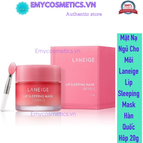 [Chính Hãng - Mẫu Mới]Mặt Nạ Ngủ Cho Môi Laneige Lip Sleeping Mask EX Berry Hàn Quốc Hộp 20g