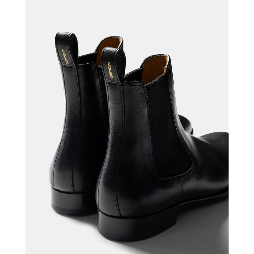 Giày da cao cổ kiểu dáng sang trọng Chelsea Boots thương hiệu Leonardo | BigBuy360 - bigbuy360.vn