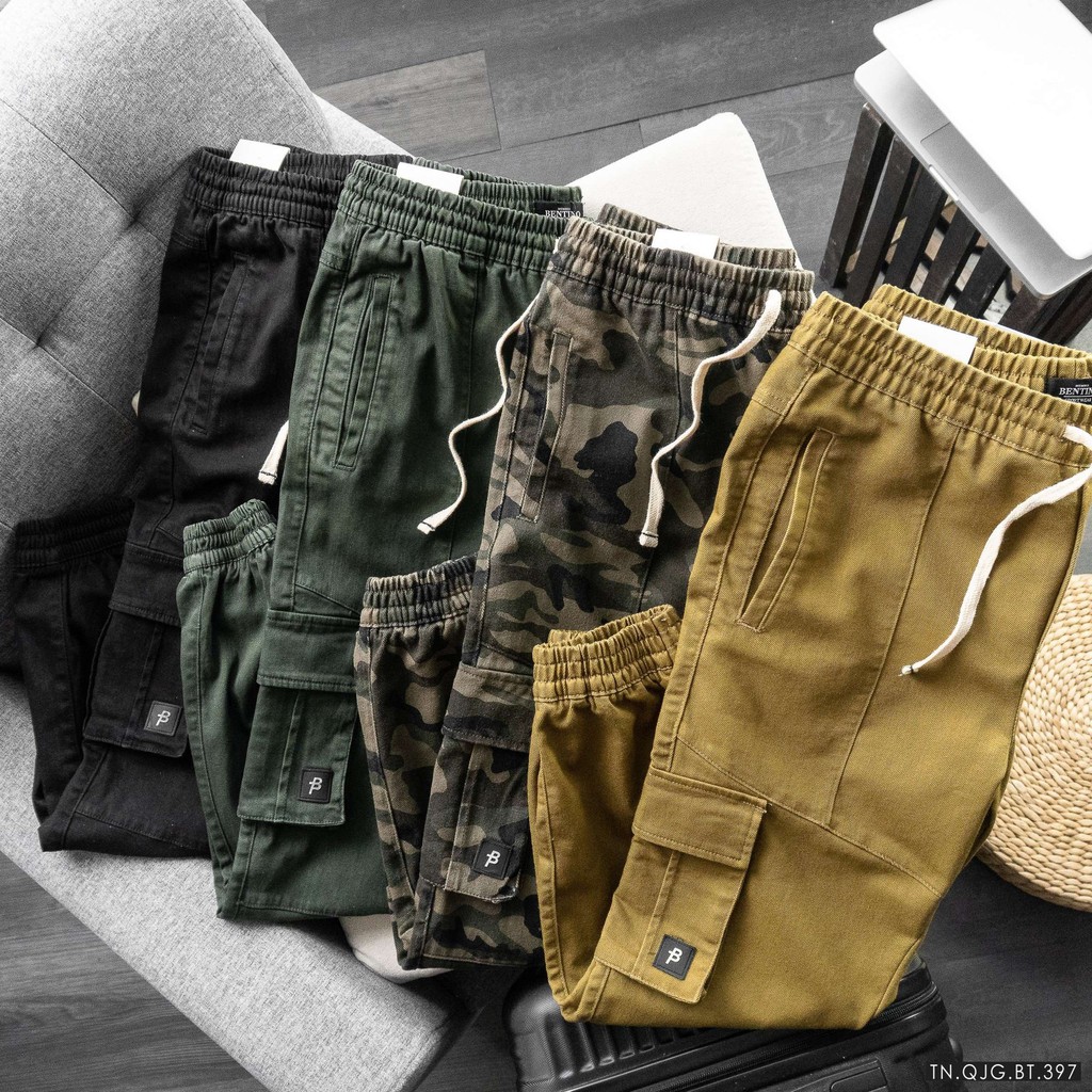 Mạnh Mẽ &amp; Đầy Nam Tính Cùng Quần Jogger Túi Hộp Bentino 2588