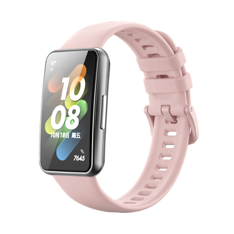 Dây Đeo Thể Thao Bằng Silicone Cho Đồng Hồ Thông Minh HuaweiBand 7