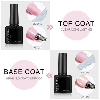 1 Lọ Gel Sơn Móng Tay Màu Lì + Đế 8ml Coscelia