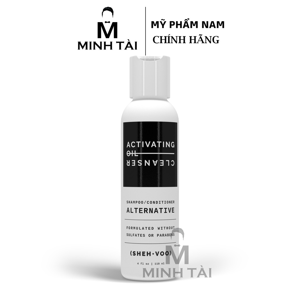 Dầu Gội Xả Dưỡng Tóc Dạng Tinh Dầu  SHEH-VOO Activating Oil Cleanser 118ml