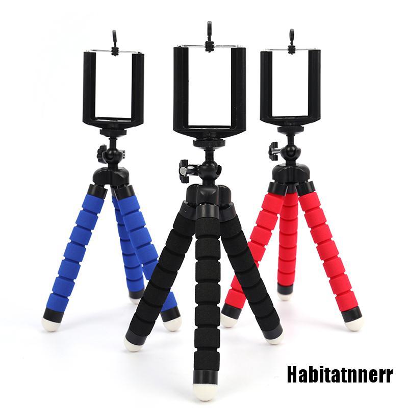 Chân Tripod Bạch Tuộc Linh Hoạt Có Kẹp Gắn Điện Thoại / Máy Ảnh