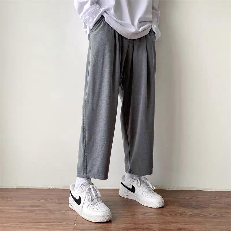 Quần suông ống rộng basic trousers, Jack Lane, quần dài Unisex dáng rộng