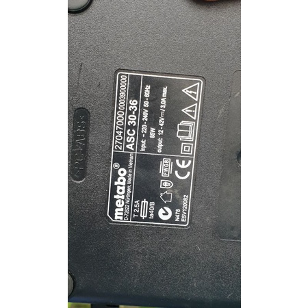 Sạc Metabo, sạc máy khoan , sạc pin