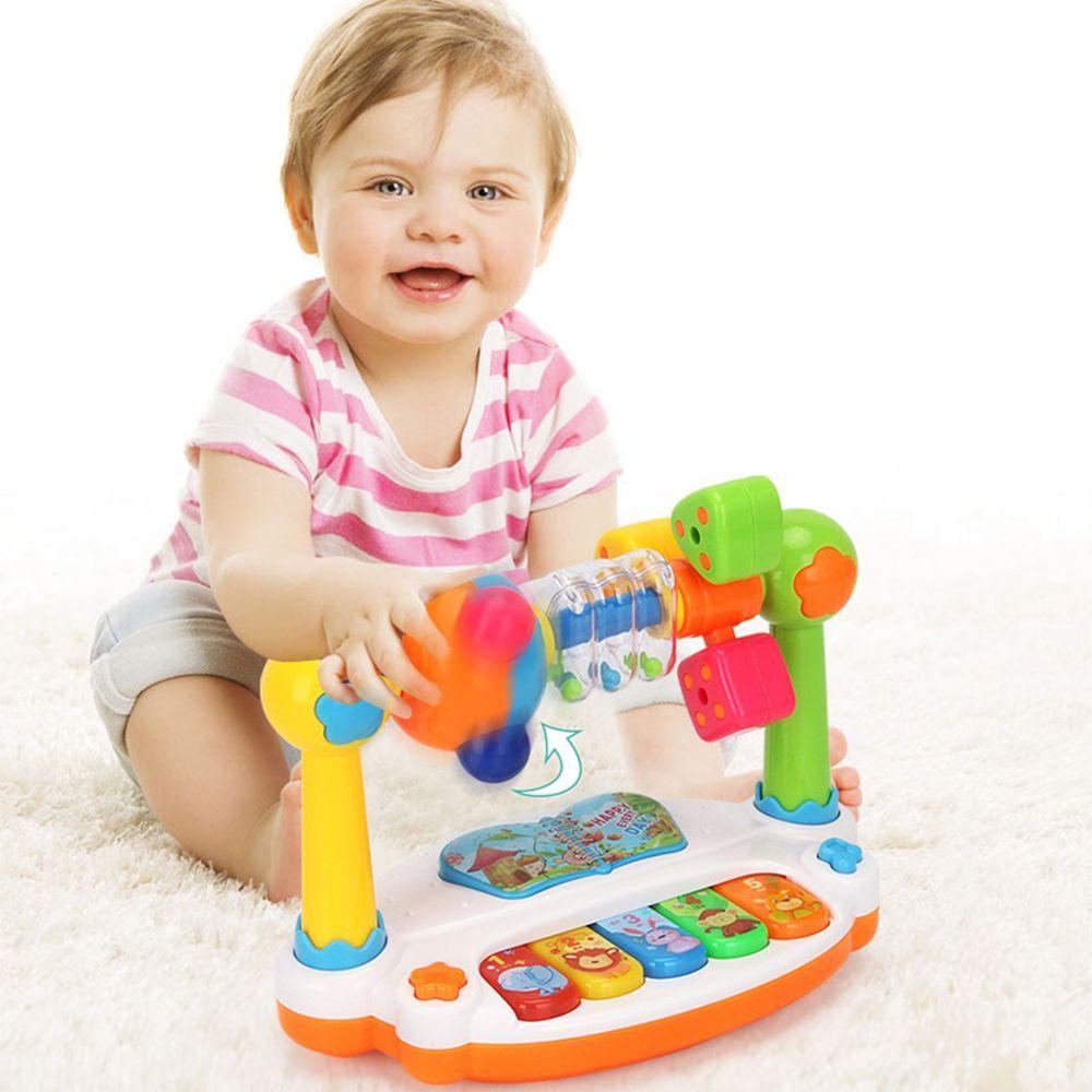 BEBETTERM Đồ Chơi Âm Nhạc Đa Năng Giáo Dục Sớm Cho Bé 6-12 Tháng Tuổi