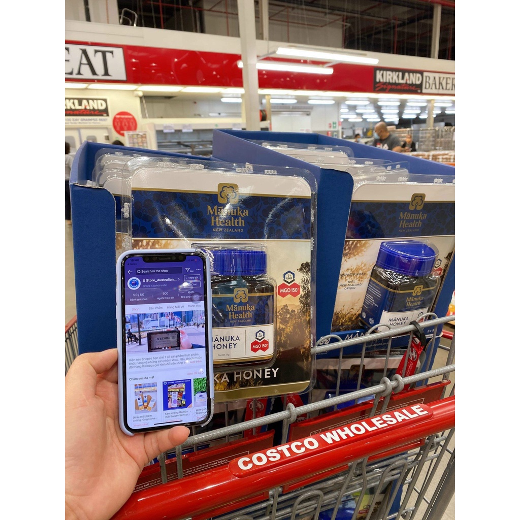 Mật ong Manuka health MGO150+ 1kg