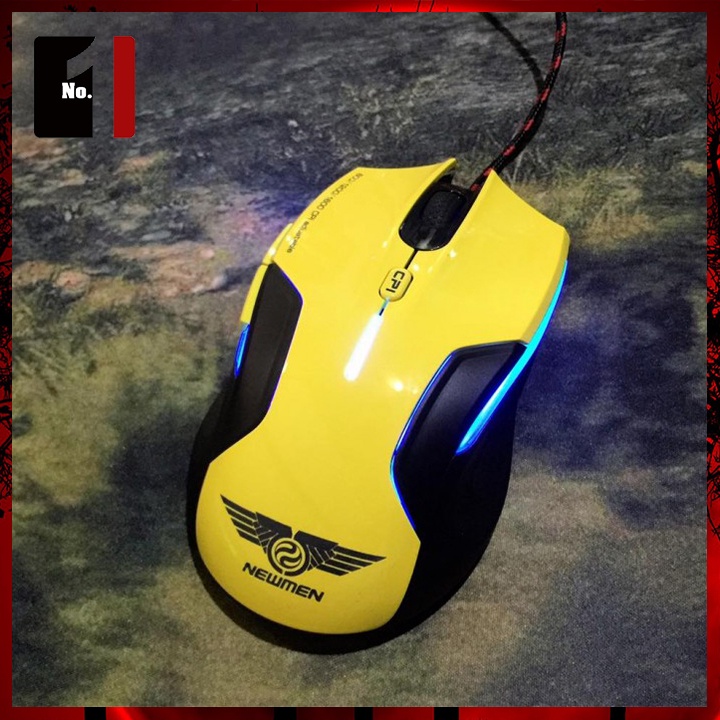 Chuột Gaming Máy Tính Newmen N500 Plus Led Rgb Chuột Vi Tính Laptop Pc Chơi Game Có Dây Giá Rẻ