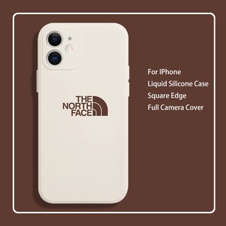 Silicone Ốp Điện Thoại Silicon Dẻo In Logo the north face Cho iphone 15 pro max 12 mini 14 pro max 11 13 pro x xs max xr 7 8 plus se2