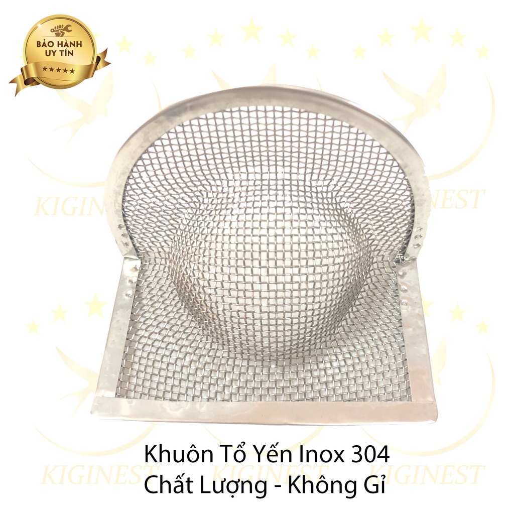 BỘ 20 KHUÔN ĐẮP TỔ YẾN 10g - INOX 304 - KHUÔN CHUẨN ĐẮP SẤY TỔ YẾN