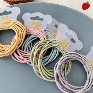 Dây/ Thun Cột Tóc Đủ Màu Pastel Ulzzang Basic Xinh Xắn