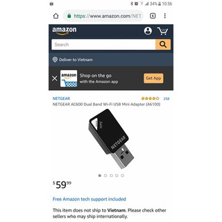 Usb wifi chuẩn AC của Netgear