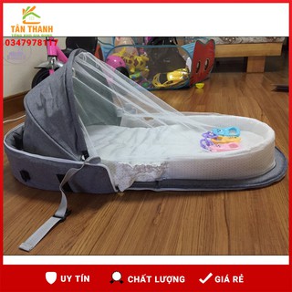 Nôi Ngủ Chung Giường Cho Bé Gấp Gọn Nhiều Màu - Giường Ngủ Di Động Tiện Lợi Cho Bé