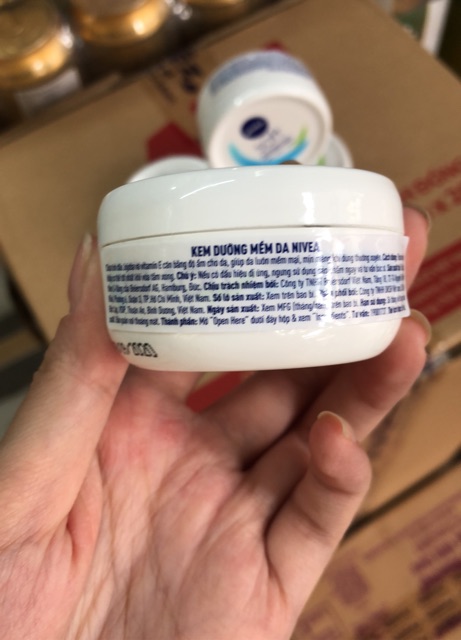 Kem Dưỡng Mềm Da Nivea Soft 50ml