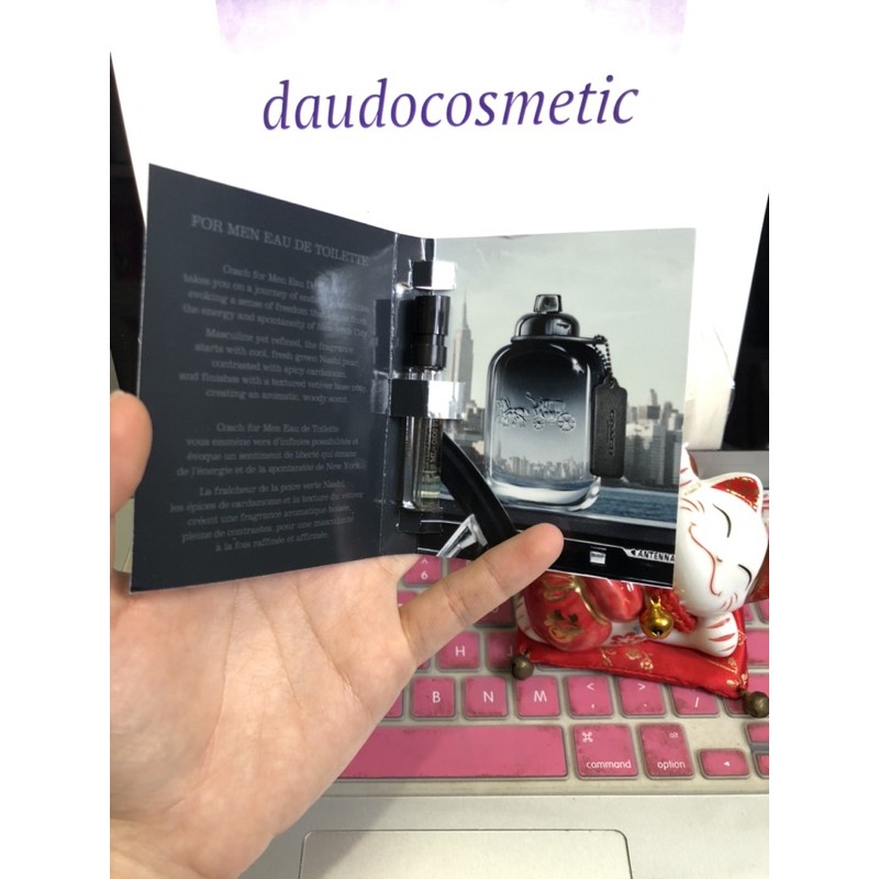 [ vial ] Nước hoa nam Coach EDT - Coach Platinum 2ml