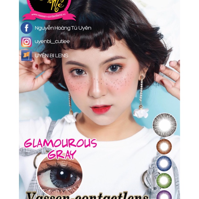 Lens xám Glamourous gray