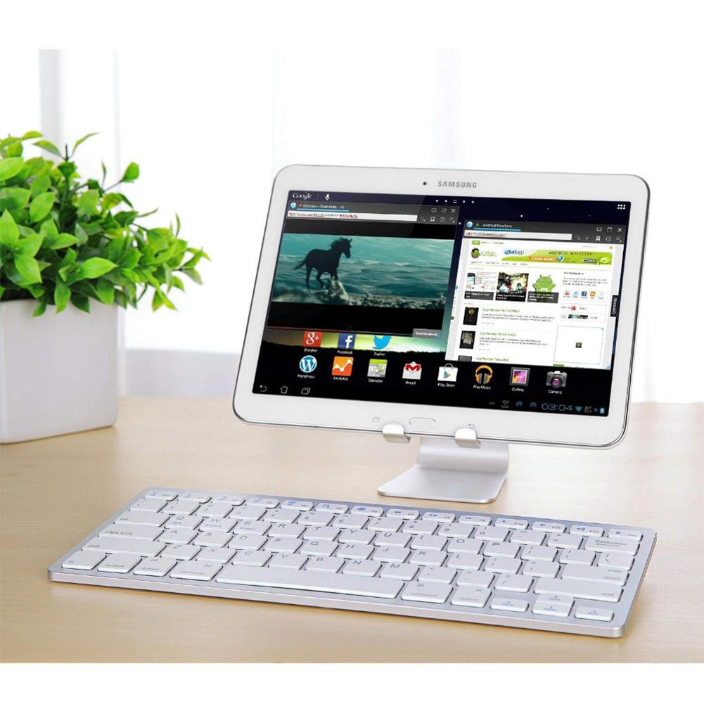 🌈NG Bàn phím không dây siêu mỏng di động Bàn phím Bluetooth 3.0 có số cho PC cho Mac Hệ thống iOS cho Windows Android | BigBuy360 - bigbuy360.vn