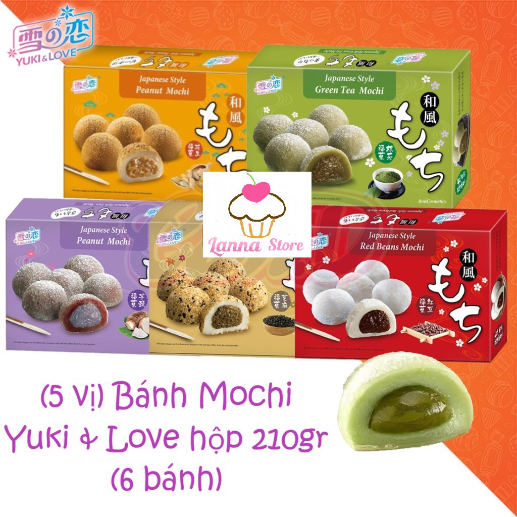 Bánh mochi Yuki & Love hộp 4 bánh - Taiwan 🇹🇼. | BigBuy360 - bigbuy360.vn
