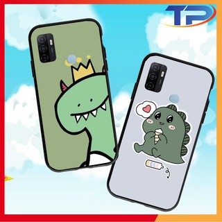 Ốp lưng Oppo A94 / A93/ A92/ A91/ A53 2020/ A15 / A12 Hình Khủng Long Lai Rồng 02