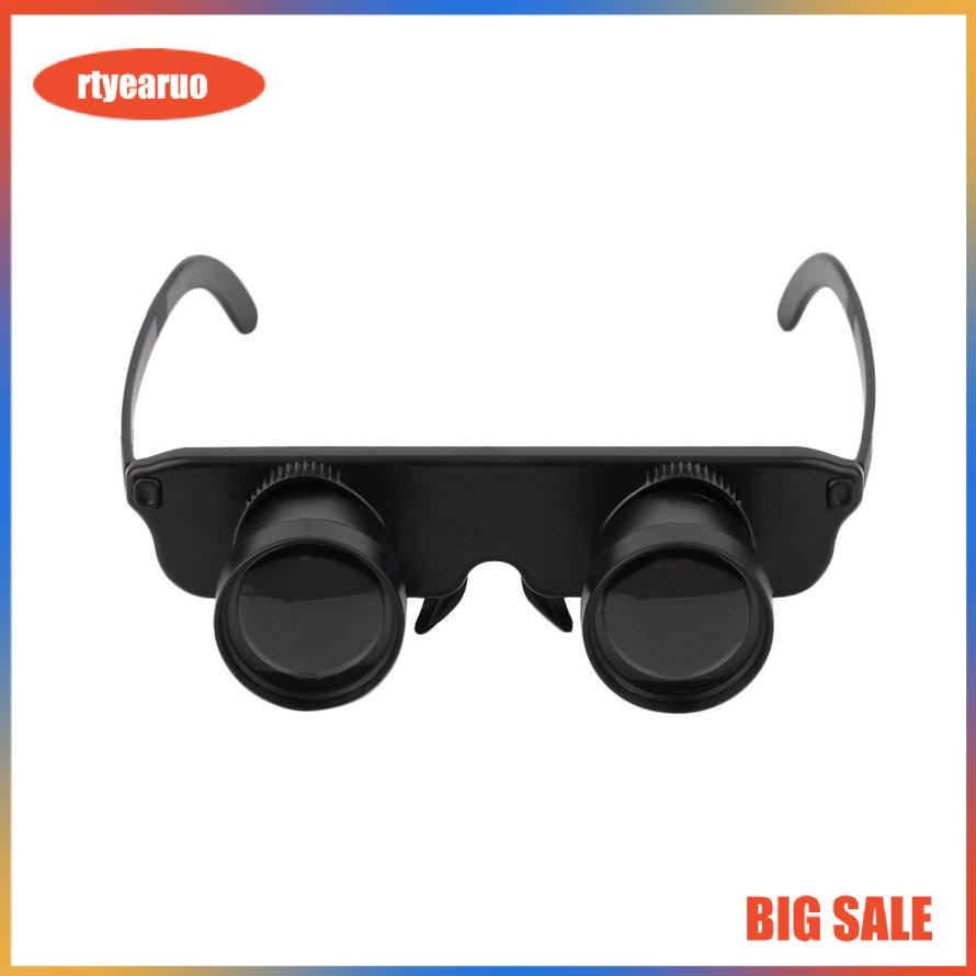 3 In 1 3x28 Magnifier Glasses Style Telescope Outdoor Fishing Optics Binoculars Fishing Game Watching Tackle Device