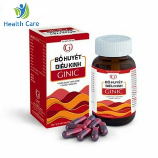 Bổ huyết điều kinh Ginic - Điều hoà kinh nguyệt, lưu thông khí huyết