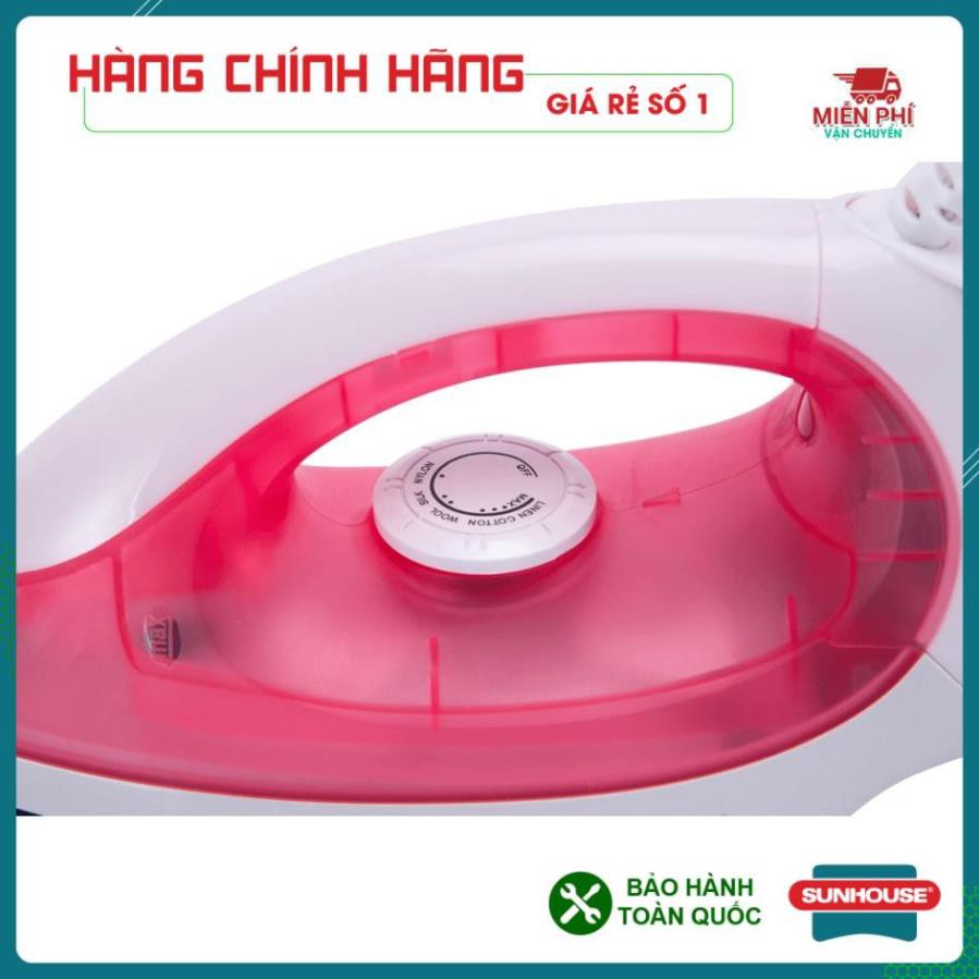 BÀN LÀ SUNHOUSE SHD1072, BÀN ỦI SUNHOUSE SHD1072, CÔNG SUẤT 1100W, CÔNG TẮC NGUỒN NÚM XOAY.