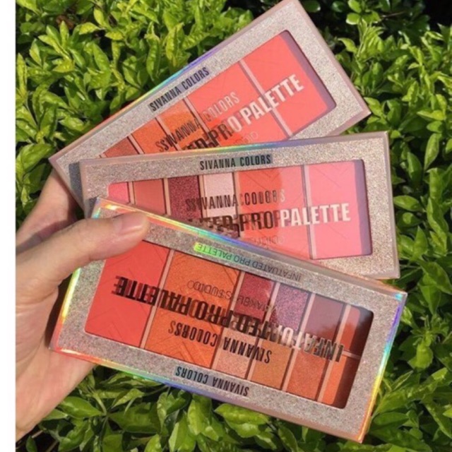 Bảng Má Hồng + Phấn Mắt SIVANNA MAKEUP STUDIO INFATUATED PRO PALATTE  HF5021