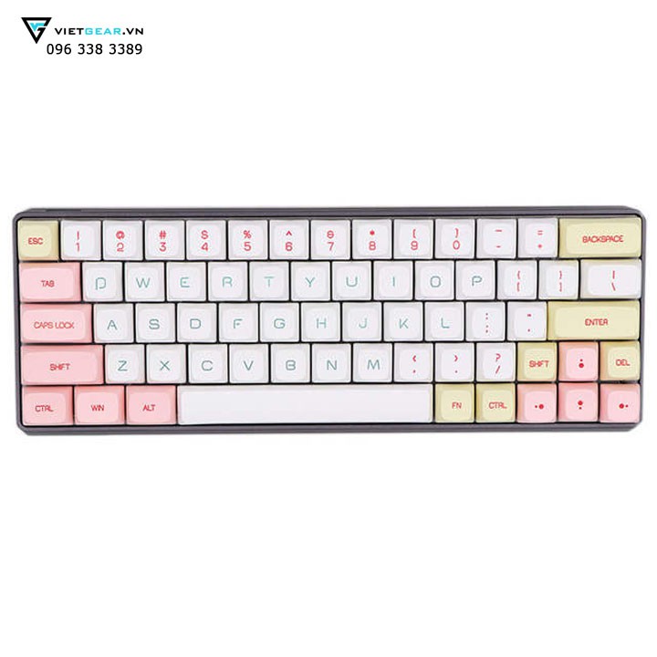 Bộ nút bàn phím XDA Macaron thick PBT dyesub 138 nút