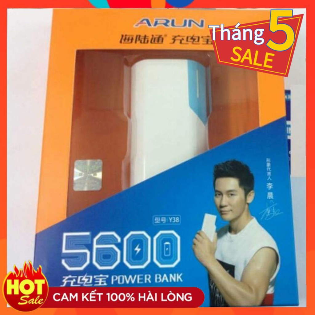 [Sie hot]SẠC DỰ PHÒNG ARUN 5600MAH