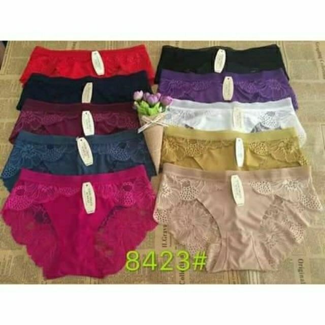 Sỉ 10 quần ren 8423 dưới 55kg vừa